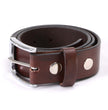Milwaukee Leather Men's Brown Classic Leather Belt, MP7118