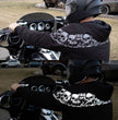 Milwaukee Leather Men's Bare Bones Black Reflective CE Armored Riding Hoodie, Shoulder and Elbow Armor - MPM1798