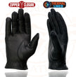 Milwaukee Leather SH728 Women’s Classic Black Leather Motorcycle Gloves with Zipper Closure