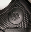 Milwaukee Leather Men's Black Leather Diamond Patterned Reinforced Street Biker Riding Shoes w/ Ankle Support - MBM9104