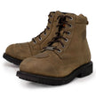 Milwaukee Leather MBL9323 Women's Premium Crazy Horse Vintage Brown Leather Lace-Up Motorcycle Riding Boots