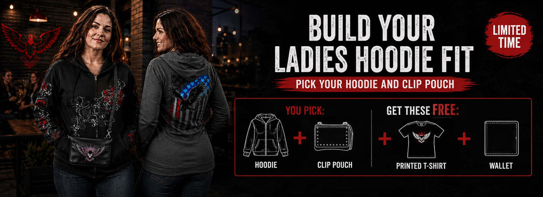 BUILD YOUR LADIES HOODIE FIT