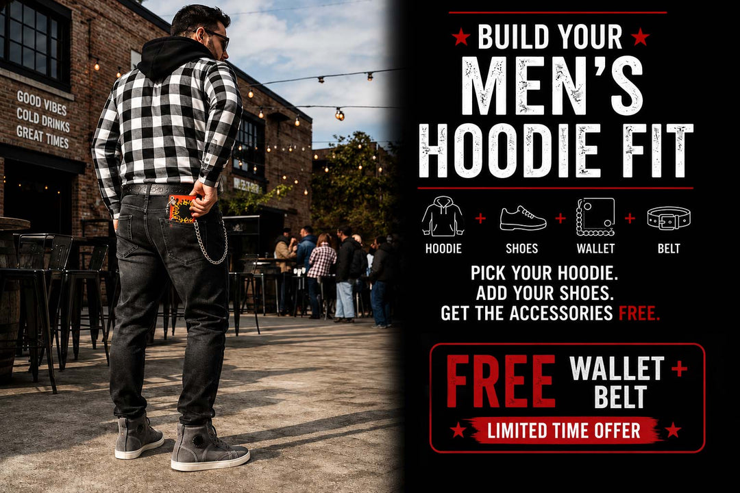 BUILD YOUR MEN'S HOODIE FIT