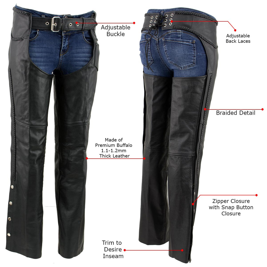 Milwaukee Leather LKM5725 Women&