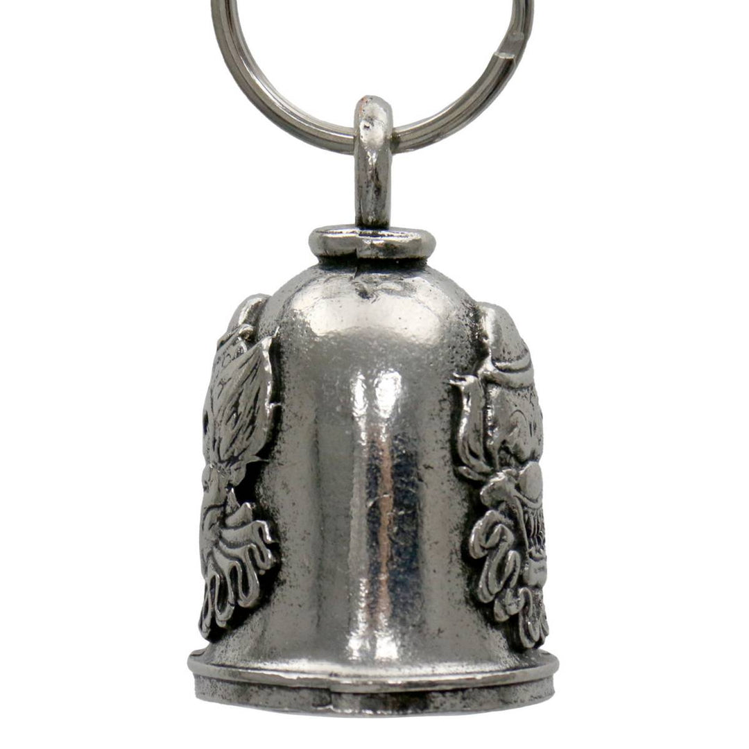 Milwaukee Leather MLB9113 Killa Clown Motorcycle Good Luck Bell w/ Key Ring-Key Chain Accessory for Bikers