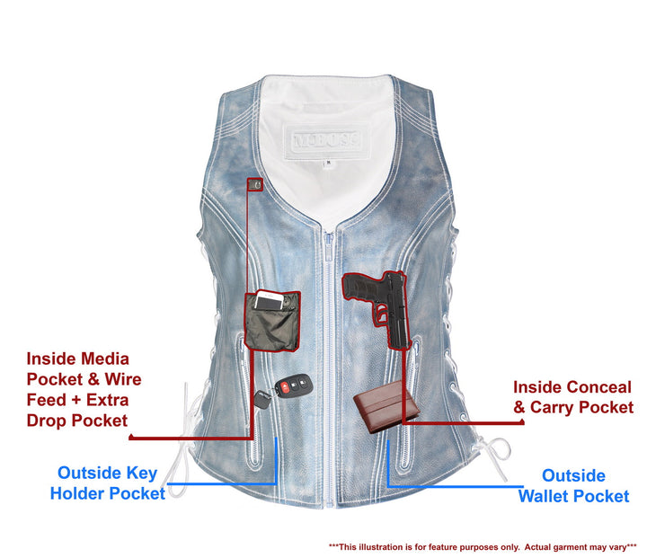 M Boss Motorcycle Apparel BOS24501 Women&