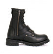 Hot Leathers Women's Iron Rose Black Logger Boots, BTL1001