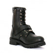 Hot Leathers Women's Iron Rose Black Logger Boots, BTL1001