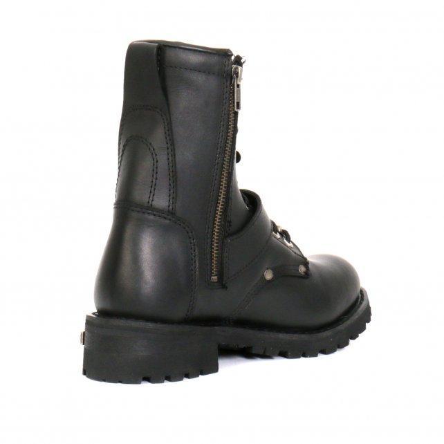 Hot Leathers Women's Iron Rose Black Logger Boots, BTL1001