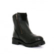 Hot Leathers Women's Double Trouble Black Zipper Boots, BTL1002