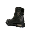 Hot Leathers Women's Double Trouble Black Zipper Boots, BTL1002