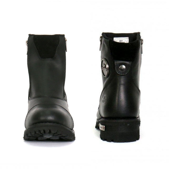 Hot Leathers Women's Double Trouble Black Zipper Boots, BTL1002