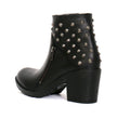 Hot Leathers Women's Black Diamond Black Zipper Boots, BTL1003