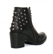 Hot Leathers Women's Black Diamond Black Zipper Boots, BTL1003