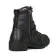 Hot Leathers Women's Road Siren Black Lace-Up Boots, BTL1004