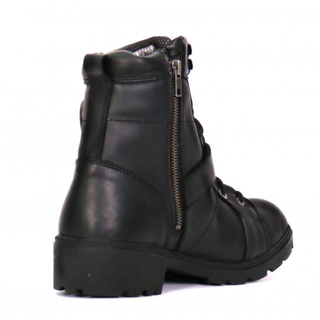 Hot Leathers Women's Road Siren Black Lace-Up Boots, BTL1004