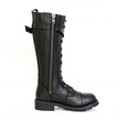Hot Leathers Women's Midnight Rider Black Knee-High Boots, BTL1005