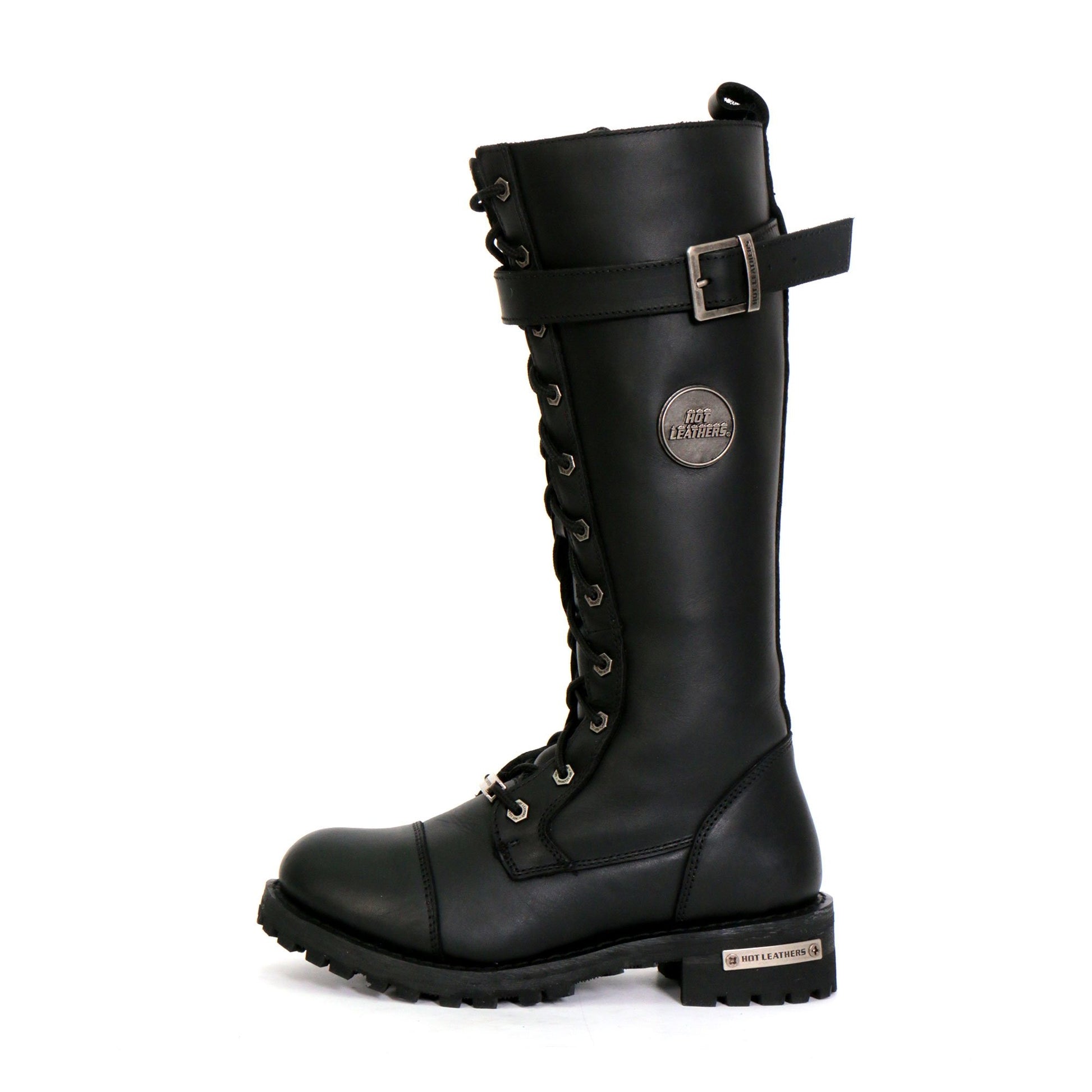 Hot Leathers Women's Midnight Rider Black Knee-High Boots, BTL1005