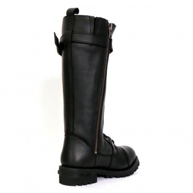 Hot Leathers Women's Midnight Rider Black Knee-High Boots, BTL1005