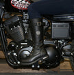 Hot Leathers Women's Midnight Rider Black Knee-High Boots - BTL1005