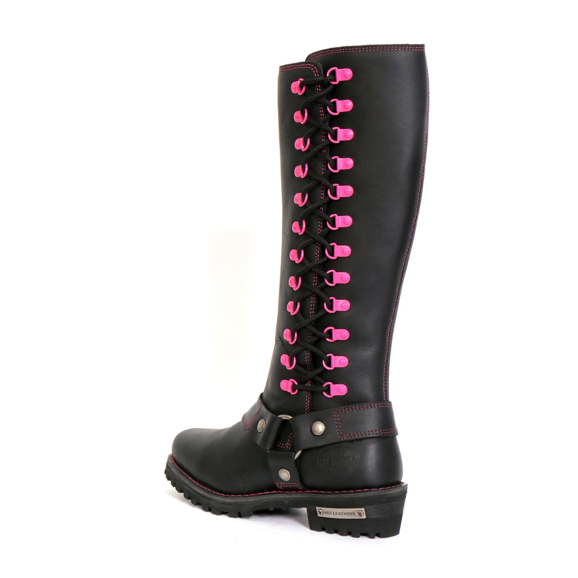 Hot Leathers Women's Black Widow Black Knee-High Boots, BTL1006