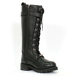 Hot Leathers Women's Wild Rose Black Knee-High Boots, BTL1007