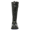 Hot Leathers Women's Wild Rose Black Knee-High Boots, BTL1007