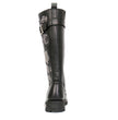 Hot Leathers Women's Wild Rose Black Knee-High Boots, BTL1007