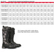Hot Leathers Women's Wild Rose Black Knee-High Boots, BTL1007