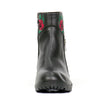 Hot Leathers Women's Thorned Rose Black Zipper Boots, BTL1008