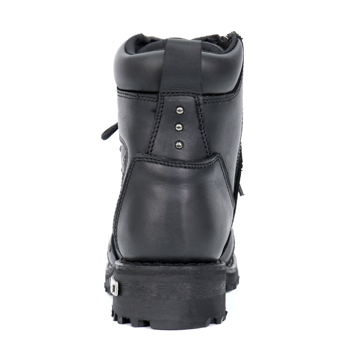 Hot Leathers Women's Studded Outlaw Black Logger Boots, BTL1010