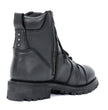 Hot Leathers Women's Studded Outlaw Black Logger Boots, BTL1010