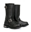 Hot Leathers Men's Iron Road Black Engineer Boots, BTM1002
