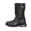 Hot Leathers Men's Iron Road Black Engineer Boots, BTM1002