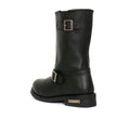Hot Leathers Men's Iron Road Black Engineer Boots, BTM1002
