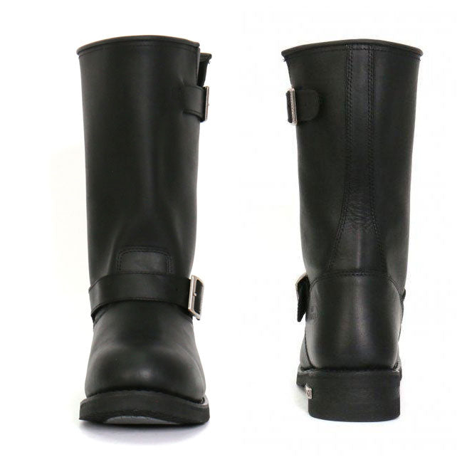Hot Leathers Men's Iron Road Black Engineer Boots, BTM1002
