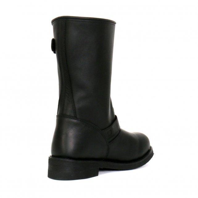 Hot Leathers Men's Iron Road Black Engineer Boots, BTM1002