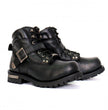 Hot Leathers Men's Road Scout Black Logger Boots, BTM1007