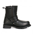 Hot Leathers Men's Blacktop Engineer Black Engineer Boots, BTM1008