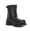 Hot Leathers Men's Blacktop Engineer Black Engineer Boots, BTM1008