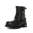 Hot Leathers Men's Blacktop Engineer Black Engineer Boots, BTM1008