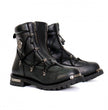 Hot Leathers Men's Crossfire Black Lace-Up Boots, BTM1009