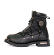 Hot Leathers Men's Crossfire Black Lace-Up Boots, BTM1009