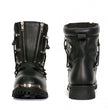 Hot Leathers Men's Crossfire Black Lace-Up Boots, BTM1009
