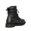Hot Leathers Men's Crossfire Black Lace-Up Boots, BTM1009