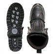 Hot Leathers Men's Crossfire Black Lace-Up Boots, BTM1009