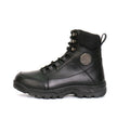 Hot Leathers BTM1010 Men's Black Leather Swat Style Lace Up Boots