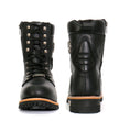 Hot Leathers Men's Two-Tone Renegade Black Logger Boots, BTM1011