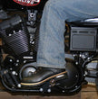 Hot Leathers Men's Two-Tone Renegade Black Logger Boots - BTM1011