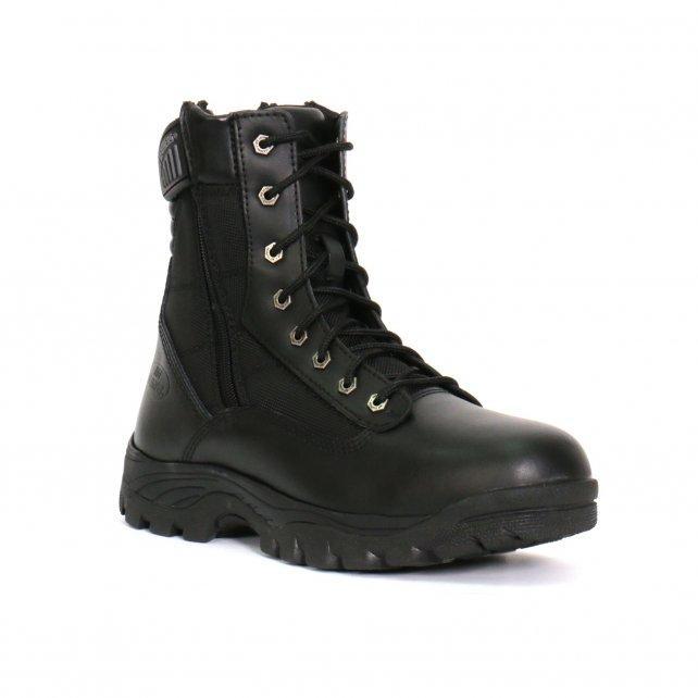 Hot Leathers Men's Night Patrol Black Lace-Up Boots, BTM1012